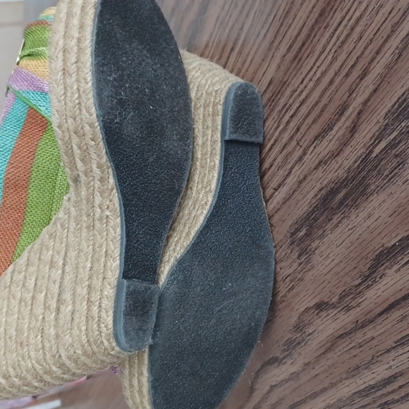 Mojo Moxy Beautiful wedge platform sandels Size 8.5 - Picture 6 of 7